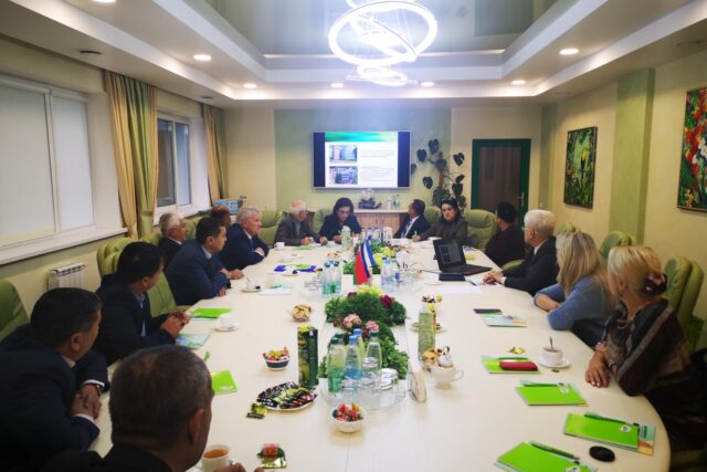 ПРием делегации из Республики Узбекистан в Национальной Академии наук Беларуси фото