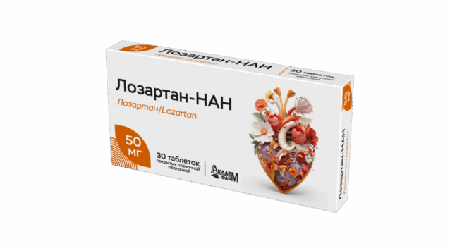 Лозартан 50 мг