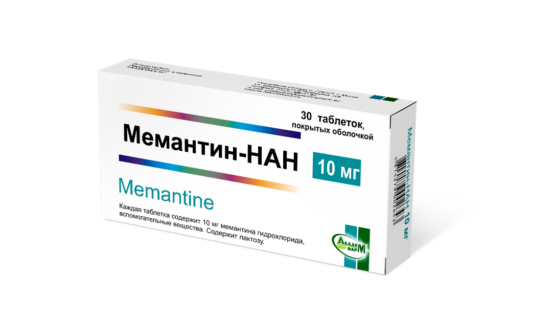 препарат Мемантин-НАН 10мг фото