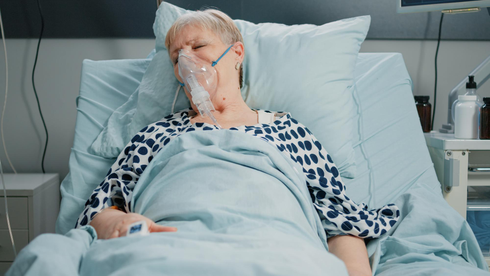 осложнения гриппа у пожилой женщины